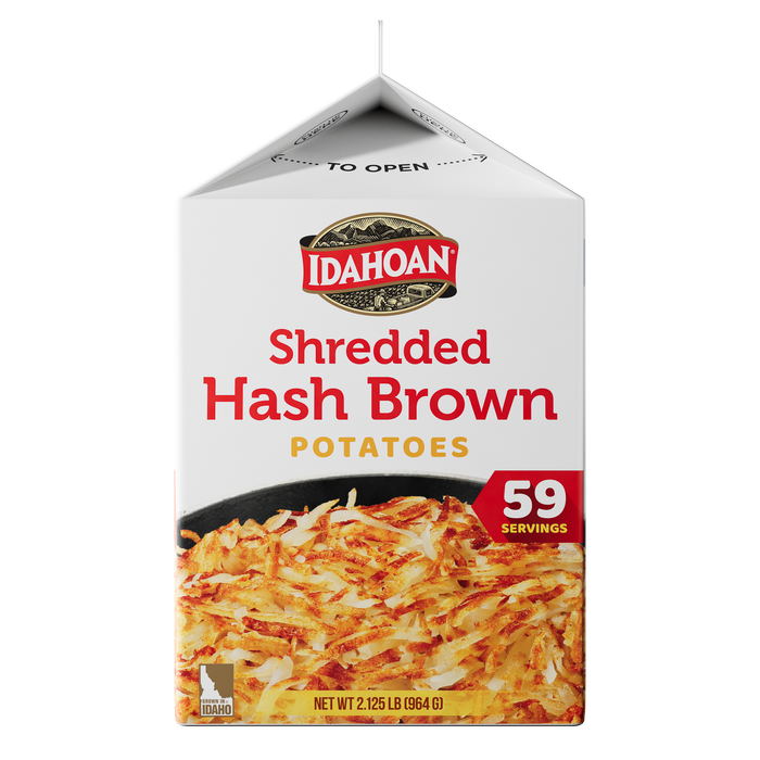 Idahoan® SHREDS Fresh Cut Hash Browns, 2.125 lb