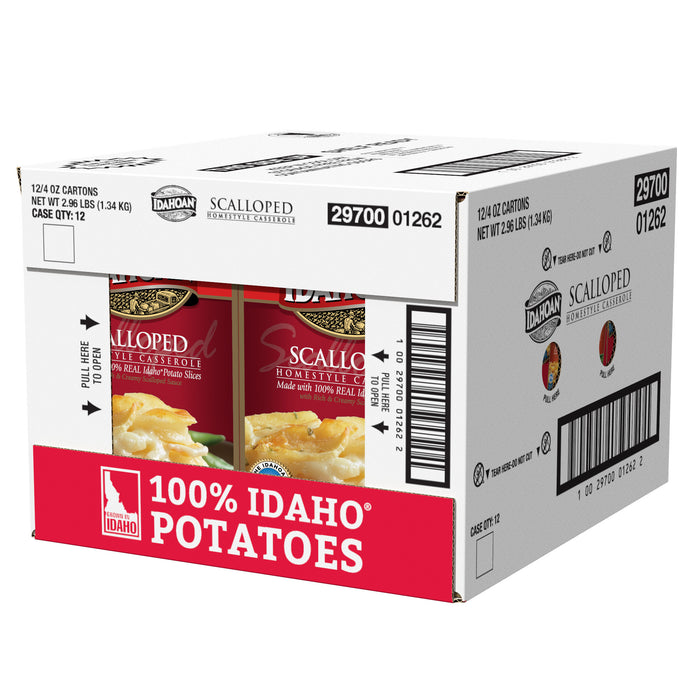 Open Case image of Idahoan® Scalloped Homestyle Casserole