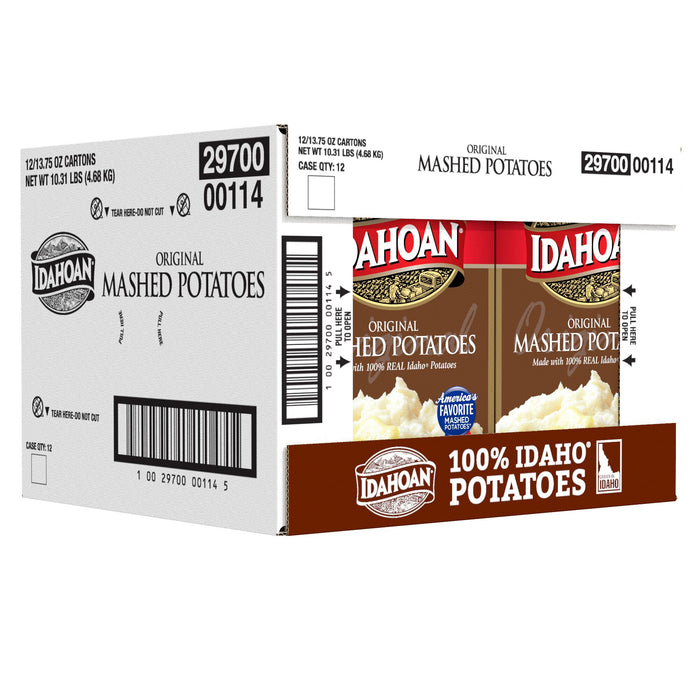 Idahoan® 13.75 oz Original Mashed Potatoes, 13.75 oz (Pack of 12)