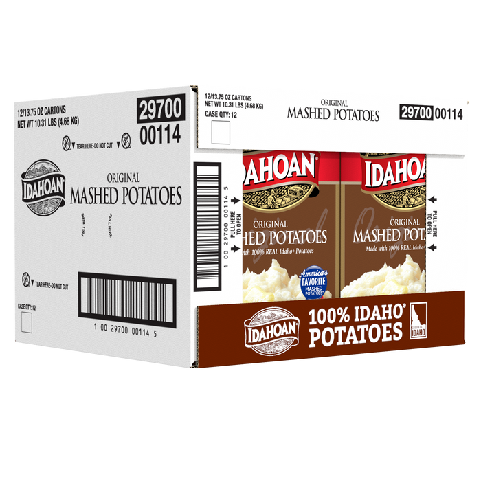 Idahoan® 26.2 oz Original Mashed Potatoes, 26.2 oz (Pack of 8)