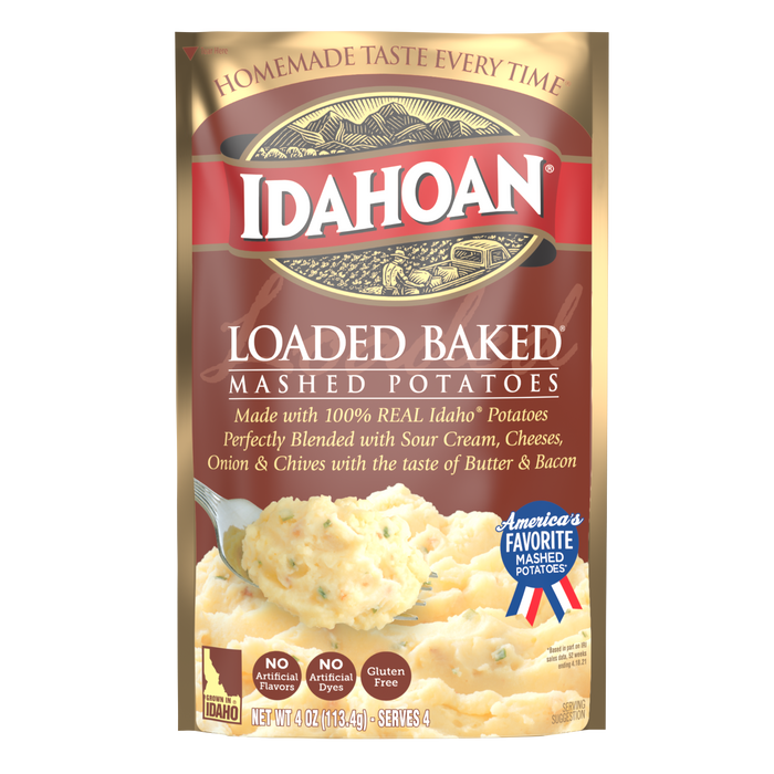 Idahoan Loaded Baked® Mashed, 4 oz (Single Pouch)