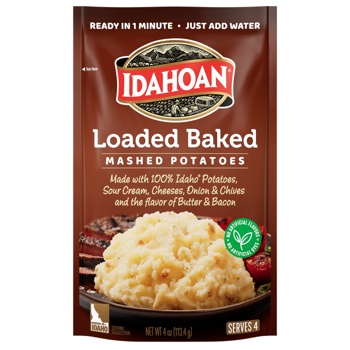 Idahoan Loaded Baked® Mashed, 4 oz (Single Pouch)