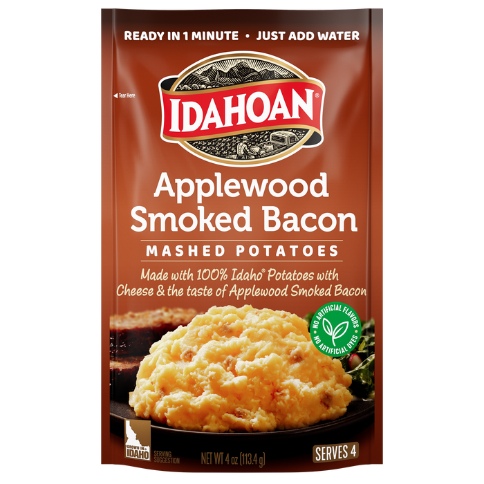 Idahoan® Applewood Smoked Bacon Mashed, 4 oz (Single Pouch)