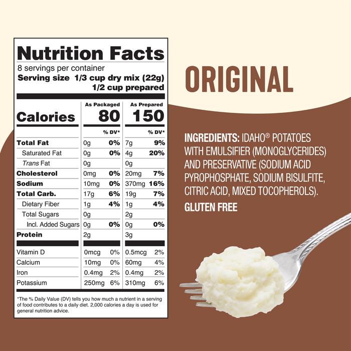 Idahoan® 6.2 oz Original Mashed Potatoes