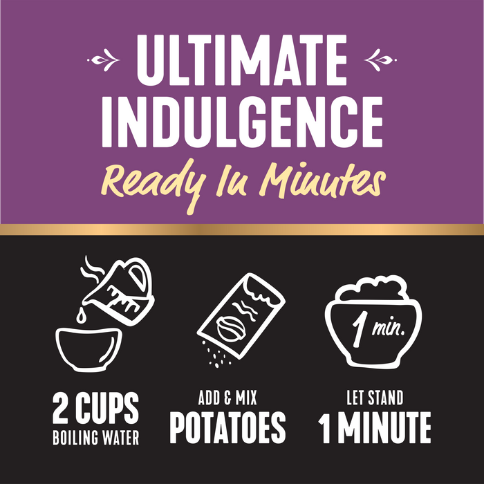 Idahoan® Ultimate Garlic Butter Mashed Potatoes, 4 oz (Pack of 12)