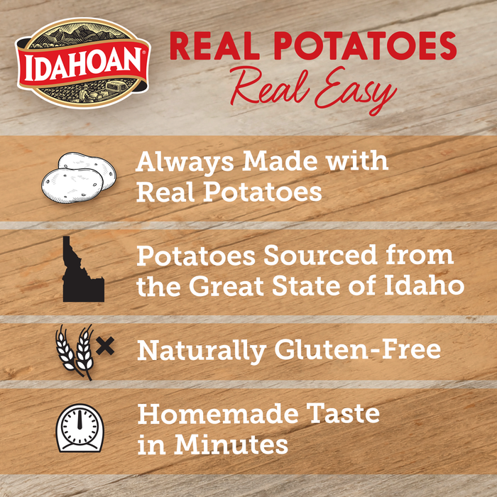 Idahoan Sour Cream Chives Mashed 4 oz Single Pouch