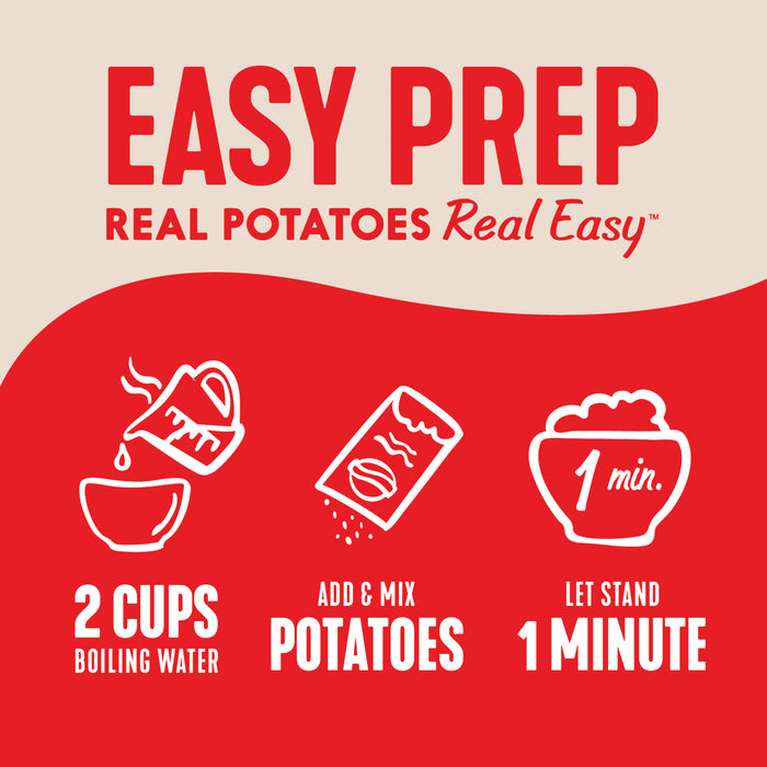 Idahoan®  Buttery Homestyle® Mashed Potatoes, 4oz (Single Pouch)