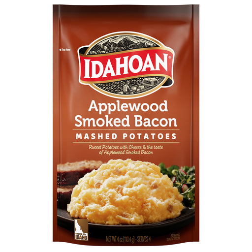 Front image of Idahoan® Applewood Smoked Bacon Mashed Potatoes