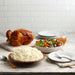 Image of cooked and plated Idahoan® Monterey Pepper Jack Mashed Potatoes