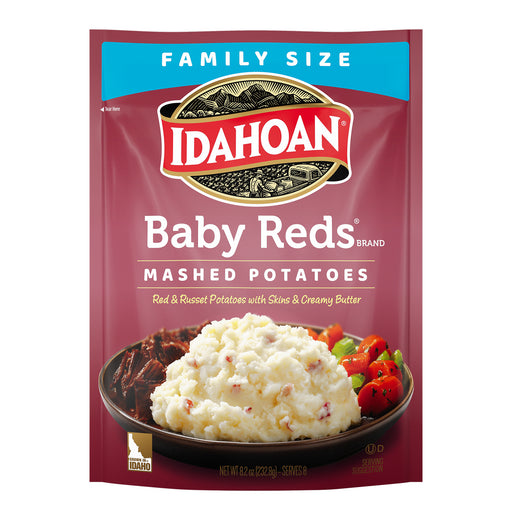 Front image of Idahoan® Baby Reds® Mashed  Potatoes Family Size