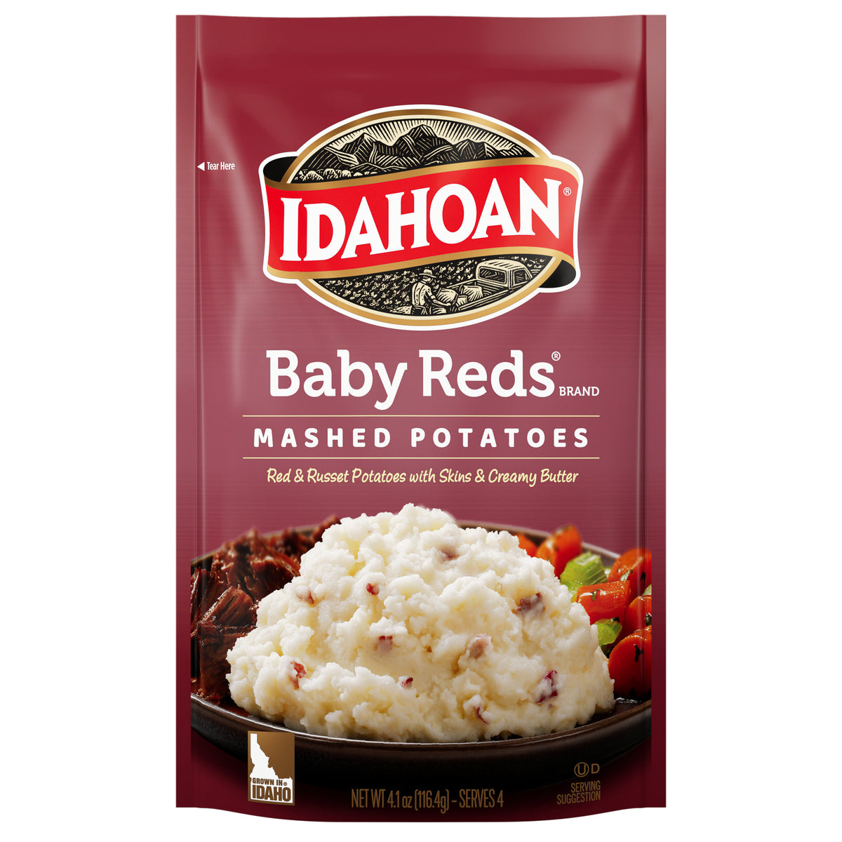 Idahoan® Baby Reds® Mashed Potatoes, oz (Pack of 10)