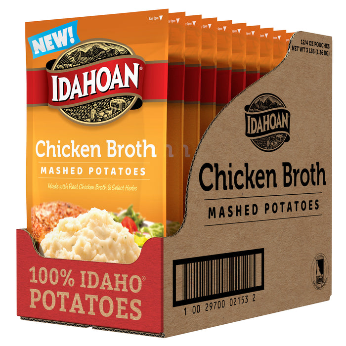 Open Case image of Idahoan® Chicken Broth Mashed Potatoes
