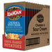 Open Case image of Idahoan® Cheddar & Sour Cream Mashed Potatoes