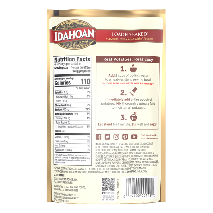 Idahoan mashed discount potatoes directions