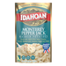 Front of pouch image of Idahoan Monterey Pepper Jack mashed potatoes