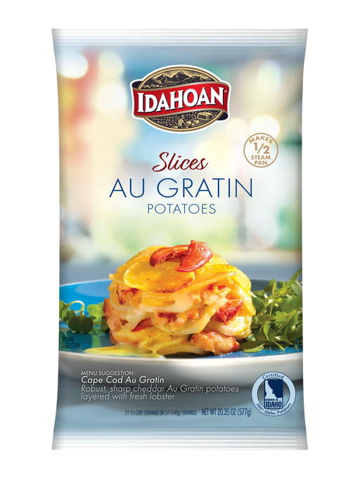 Idahoan® SLICES Scalloped Potatoes, 20.35 Oz (Pack of 12)