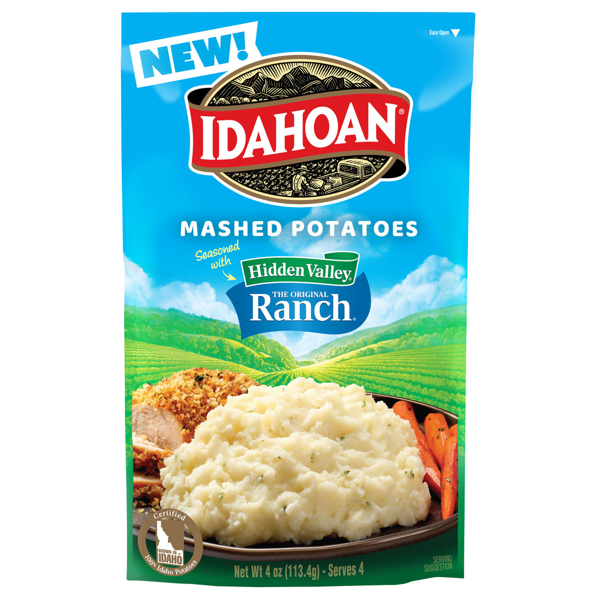Idahoan® Potato Shreds seasoned with Hidden Valley® Original Ranch®