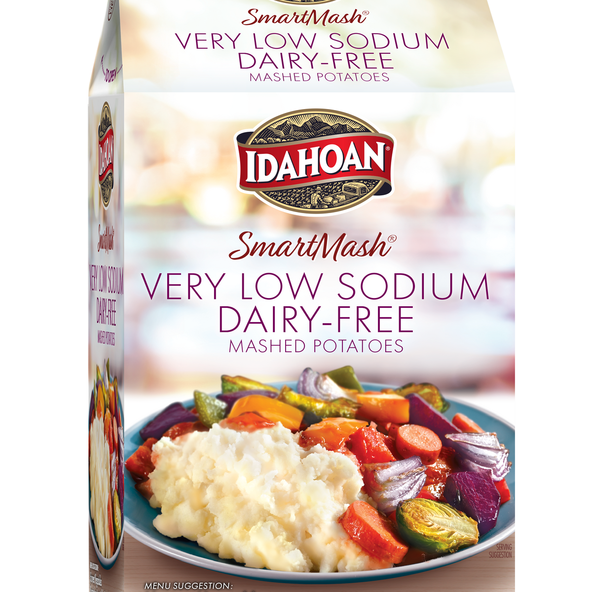 Idahoan SMARTMASH Very Low Sodium Dairy Free Mashed Potatoes