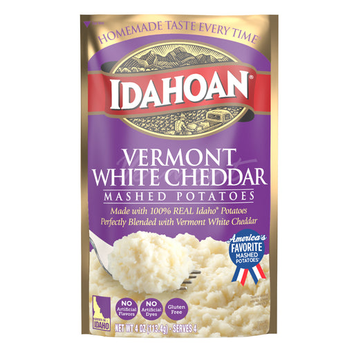 Front image of Idahoan® Vermont White Cheddar Mashed Potatoes
