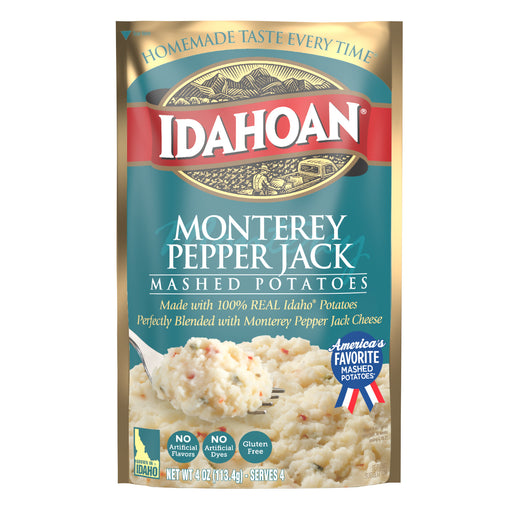 Front image of Idahoan® Monterey Pepper Jack Mashed Potatoes