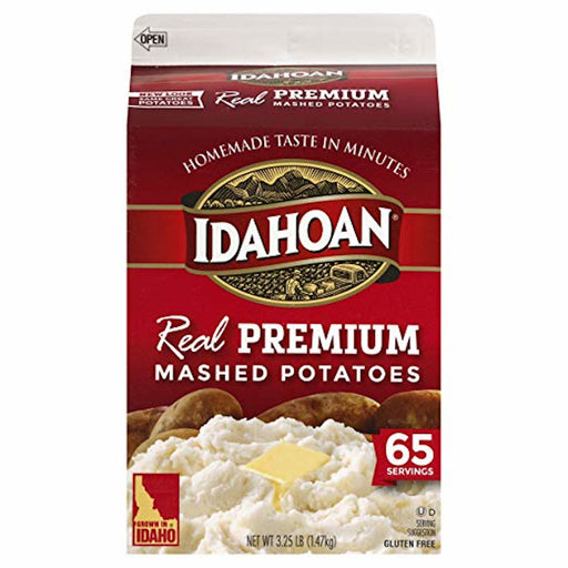 Front image of Idahoan® Real Premium Mashed Potatoes