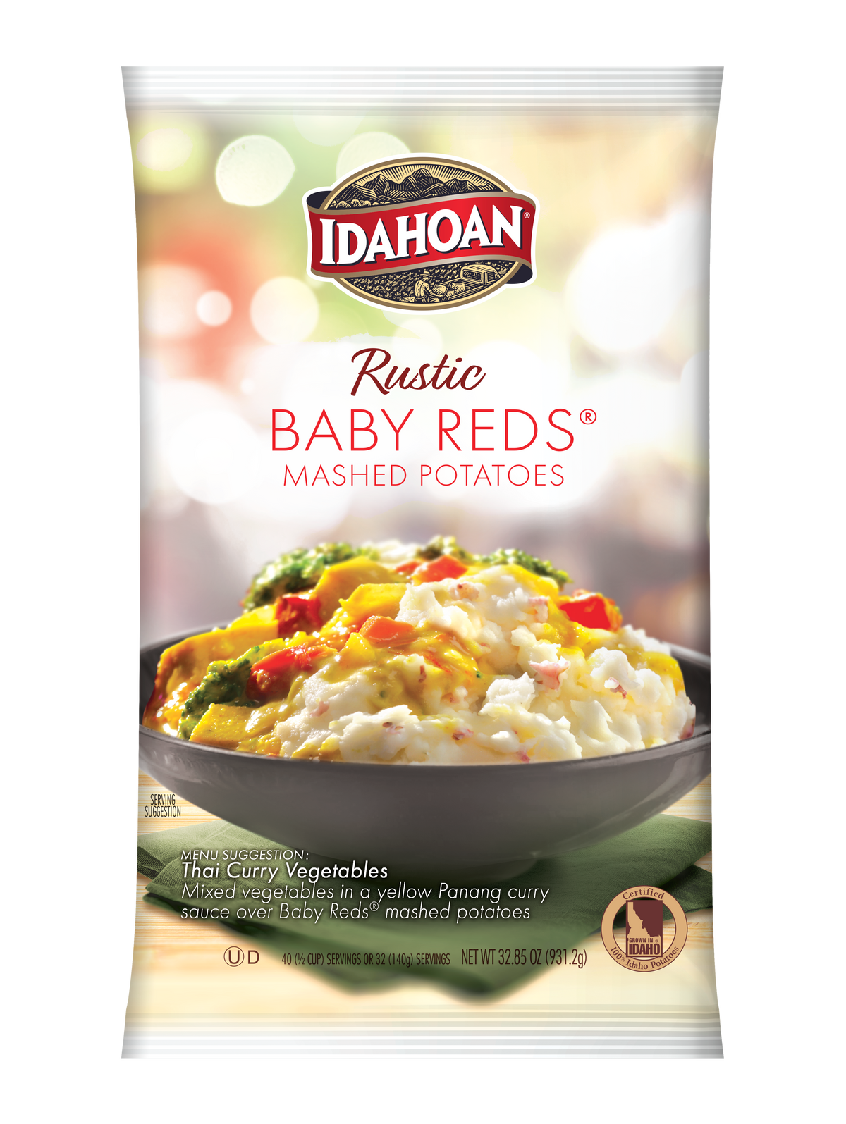 Idahoan Baby Reds® Mashed Potatoes Family Size, 8 oz Pouch