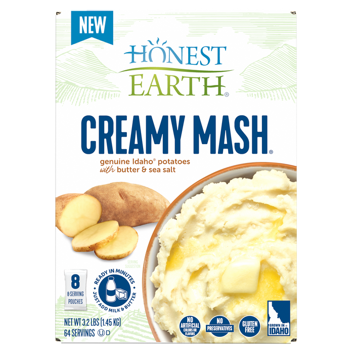 Back image of Honest Earth® Creamy Mash Potatoes