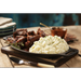 Image of cooked and plated Idahoan® Roasted Garlic Mashed Potatoes